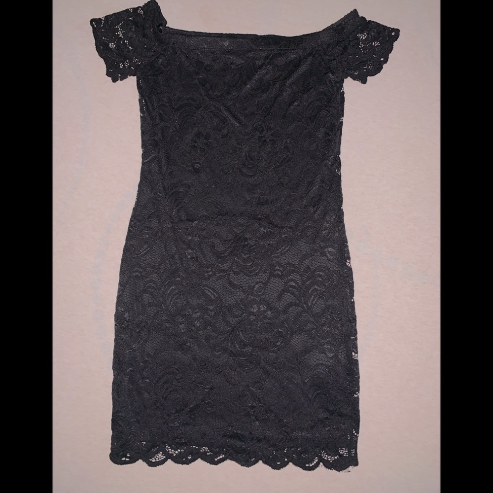Floral lace dress
